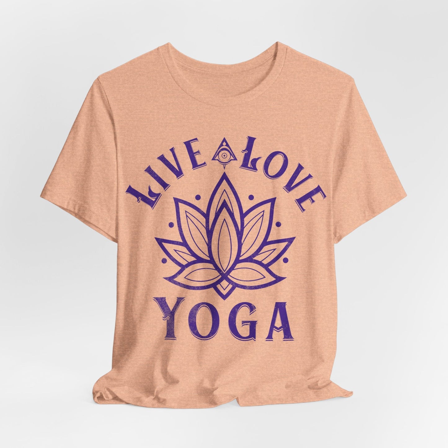 Live Love Yoga Tee - Perfect for yoga enthusiasts