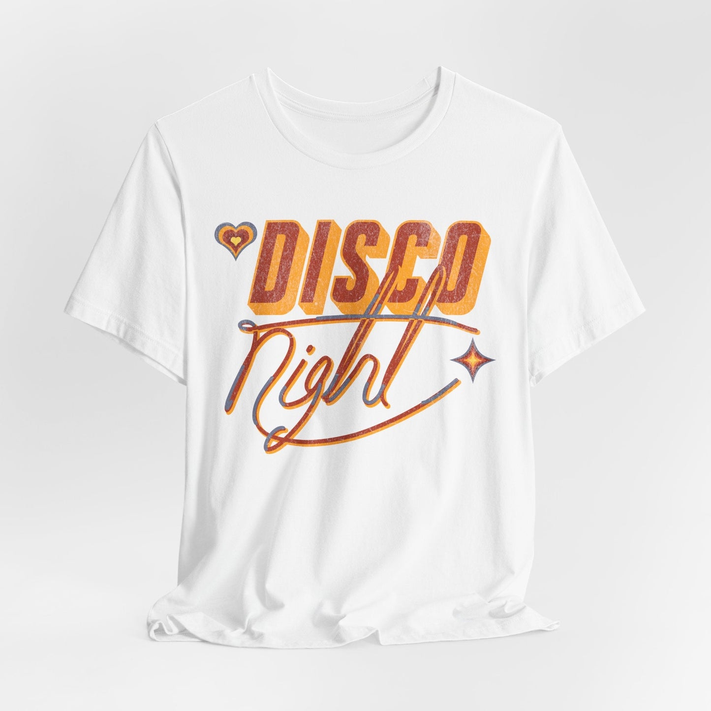 Disco Night 70s T-Shirt - Vintage Retro Style Party Tee