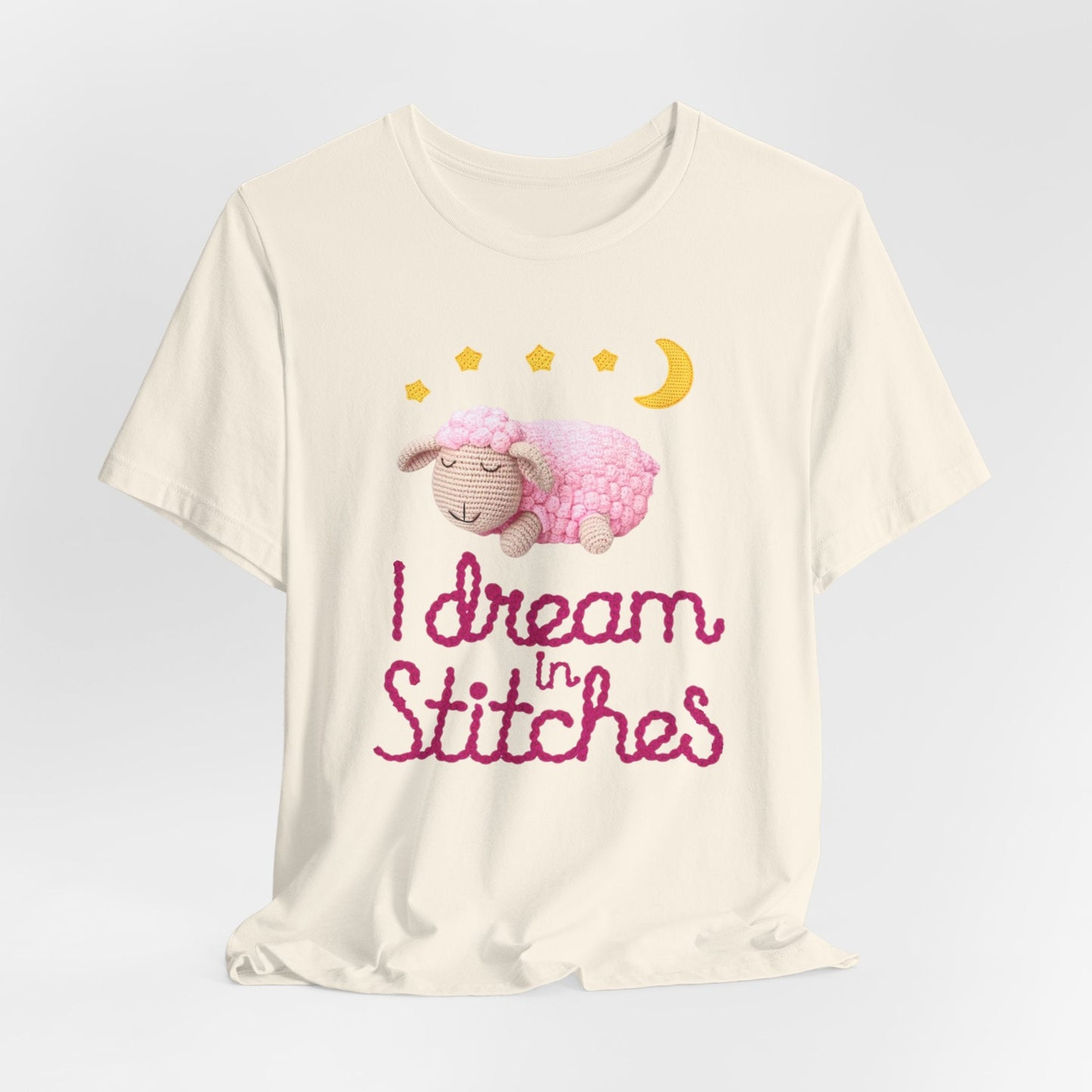 I Dream in Stitches - Stitch Humor Knitting Shirt for Crafters, Knitting gift