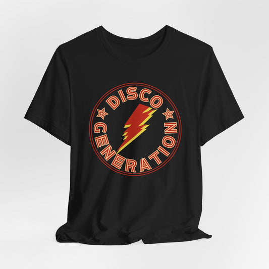 Disco Generation Funky T-Shirt for a Retro Dance Revolution