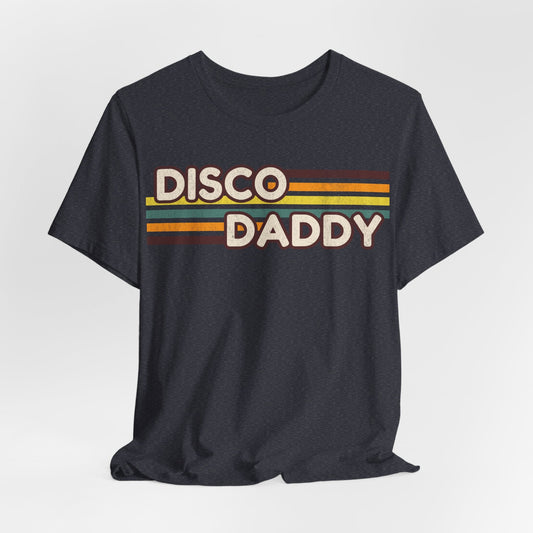 Disco Daddy - Vintage Style Disco Shirts. Gift for Daddy.