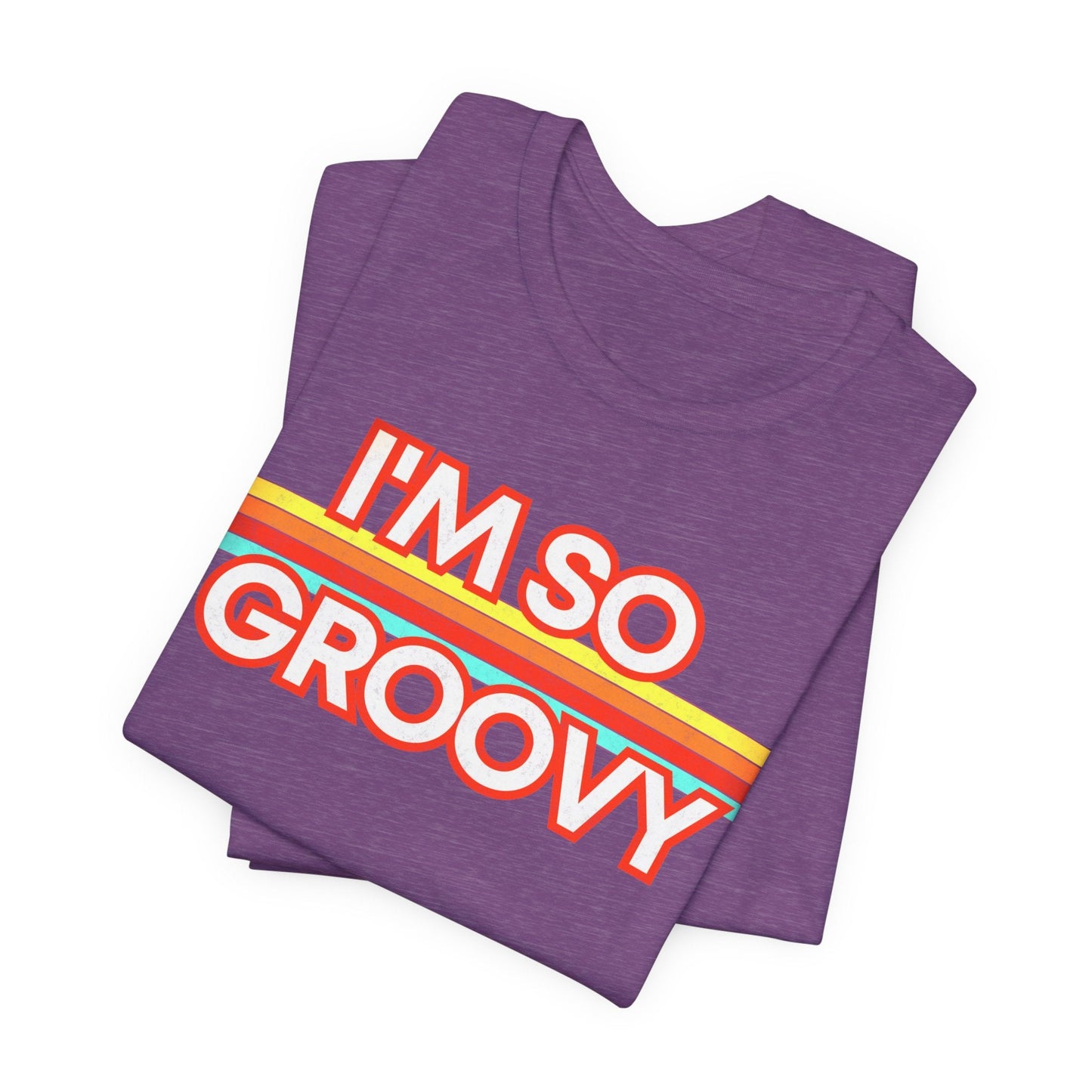 Embrace your funky side with our "I'm So Groovy" disco shirt. Womens 70s clothing, Trendy shirt, 70s mens shirt, Retro Shirt, Vintage Gift