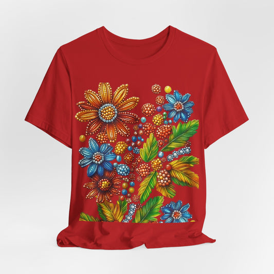 Flower Beads Tee Cottage Core Spiritual Gifts for Mom Shirt