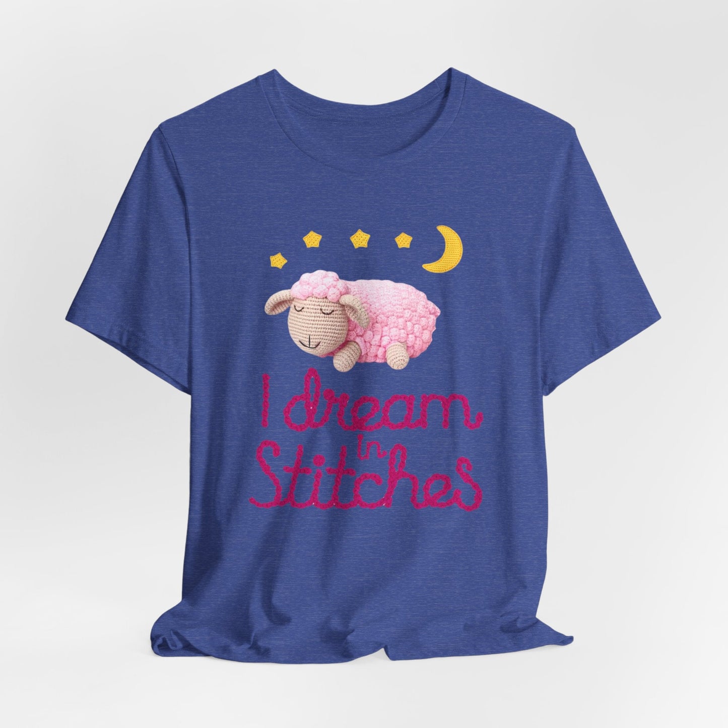 I Dream in Stitches - Stitch Humor Knitting Shirt for Crafters, Knitting gift