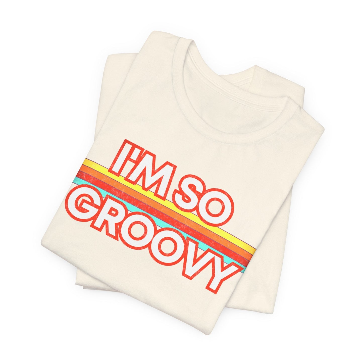 Embrace your funky side with our "I'm So Groovy" disco shirt. Womens 70s clothing, Trendy shirt, 70s mens shirt, Retro Shirt, Vintage Gift