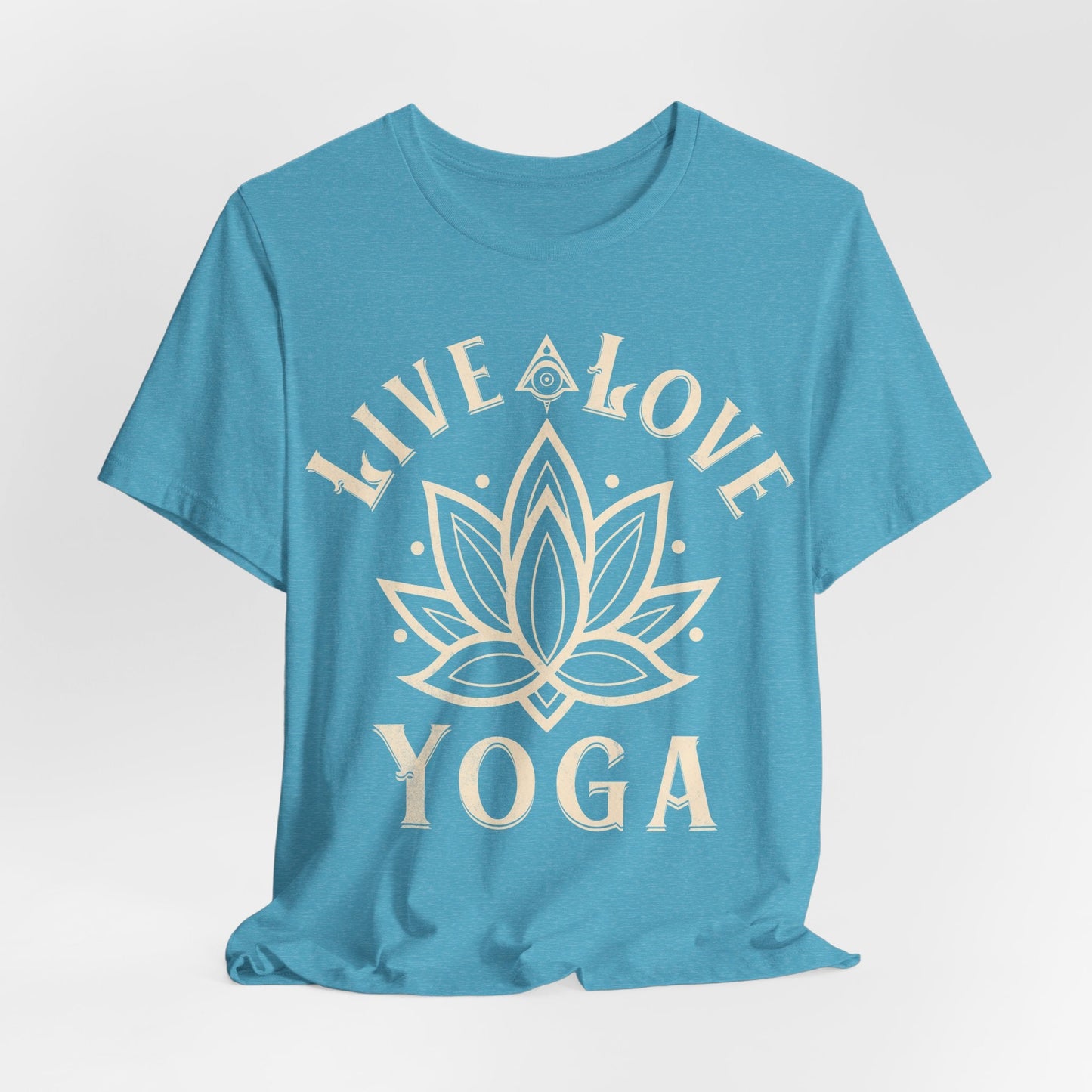 Live Love Yoga Tee - Perfect for yoga enthusiasts