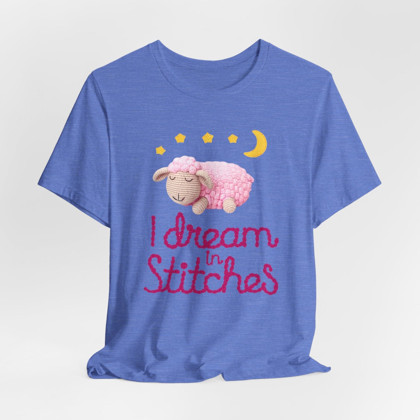 I Dream in Stitches - Stitch Humor Knitting Shirt for Crafters, Knitting gift