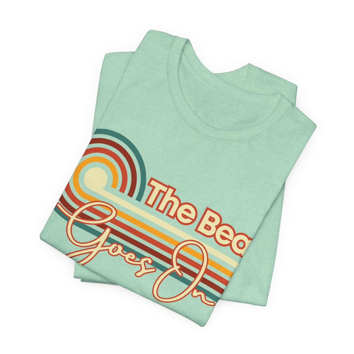 Dance through the ages with our "The Beat Goes On" disco shirt. Vintage Style Gift.