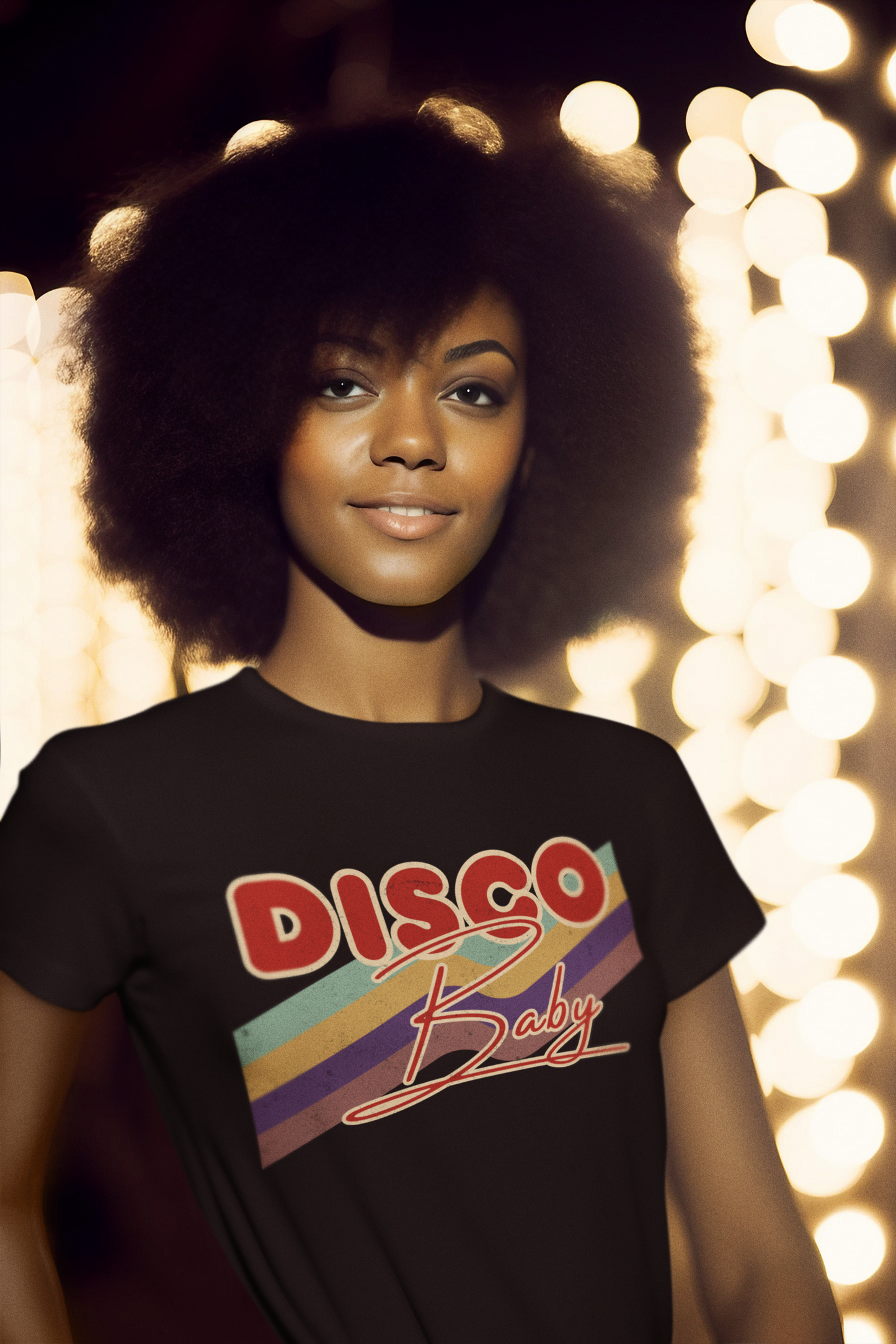 Disco Baby - Funky Fashion with Stylish T-Shirt.