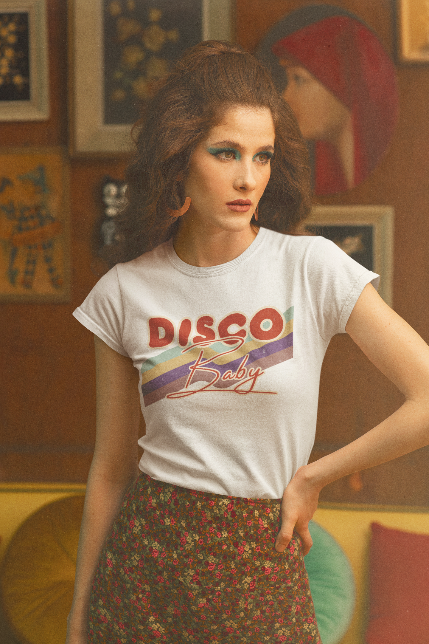 Disco Baby - Funky Fashion with Stylish T-Shirt.