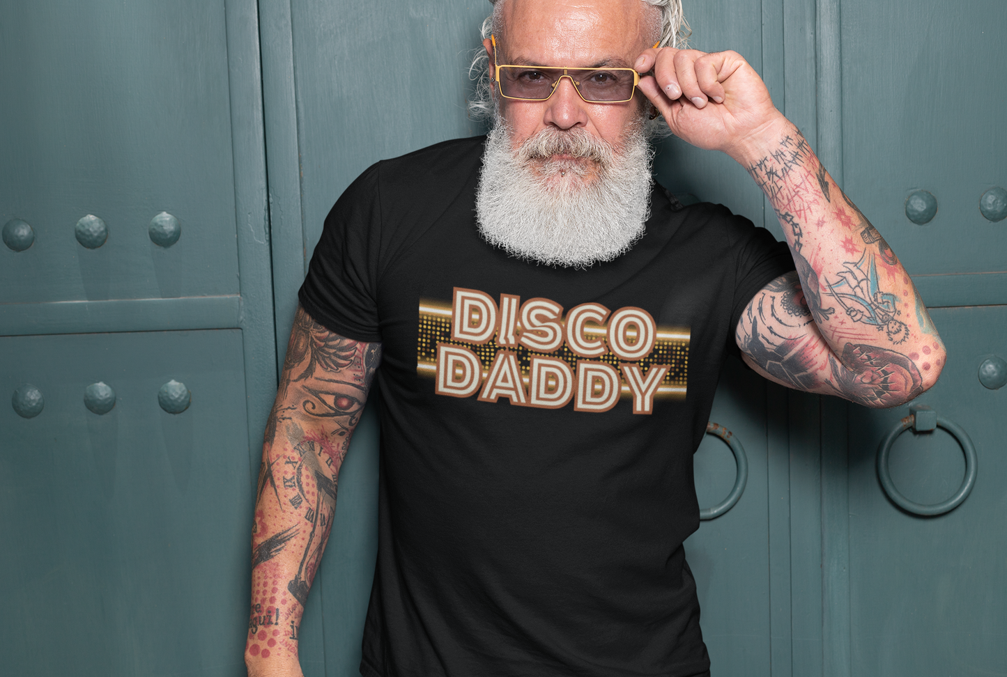 Disco Daddy Shirt - Vintage Disco Tee Disco shirt Retro Shirt boyfriend 70s Shirt gift for daddy disco tshirt hippy shirt Vintage Gift