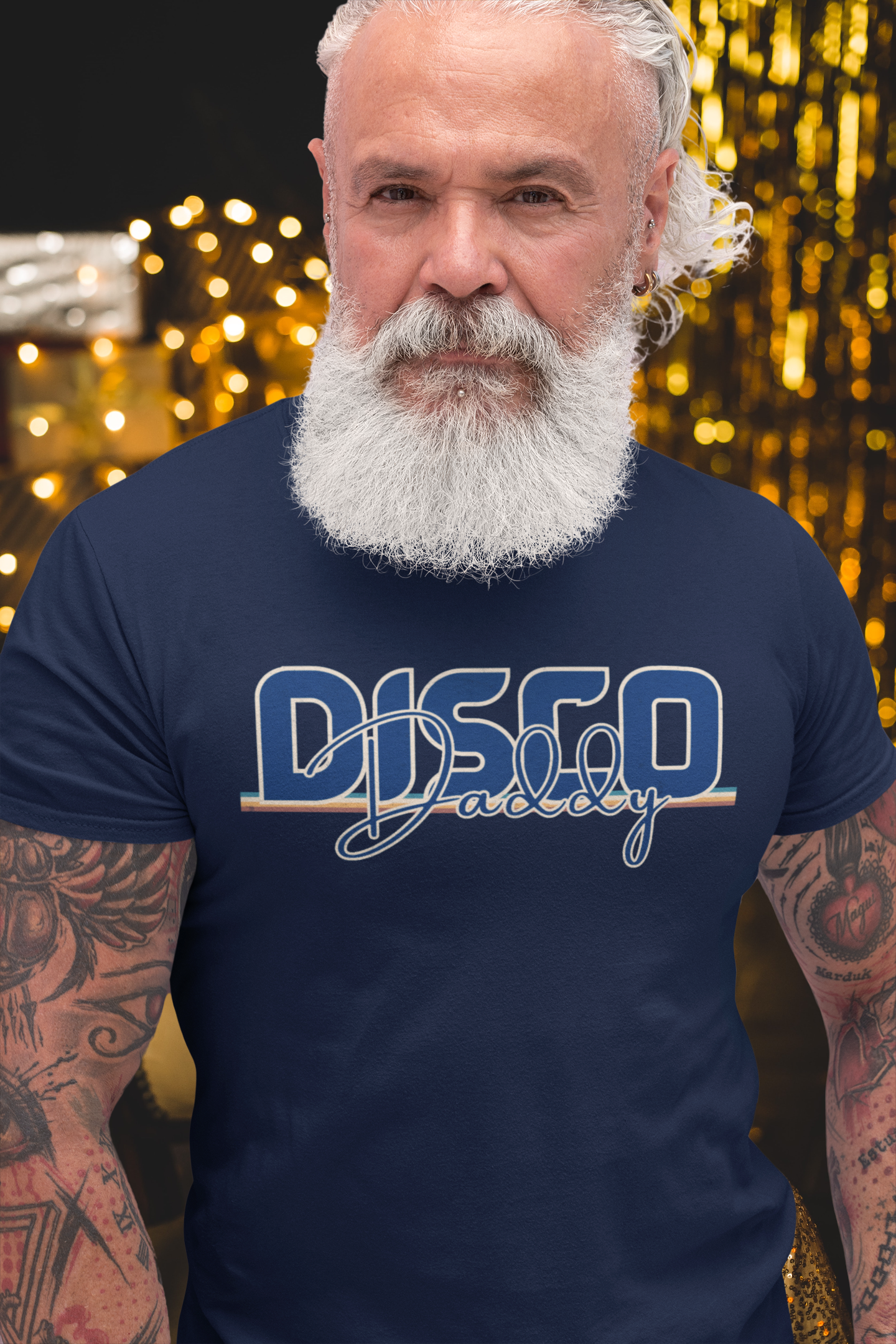 Groovy Disco Dance Fashion Retro Look T-Shirt - Gift for Daddy